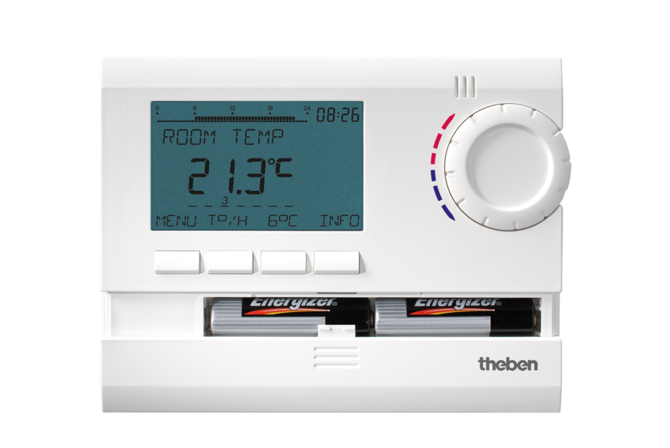 RAMSES 811 top2 Battery version Digital Clock thermostats